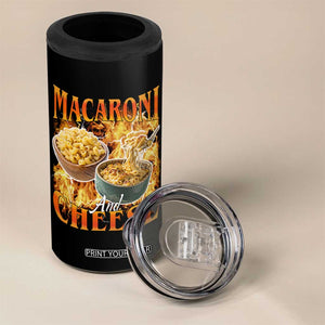Macaroni And Cheese Meme 4 in 1 Can Cooler Tumbler Vintage 90s Style Funny Foodie Bootleg Graphic TS10 Print Your Wear