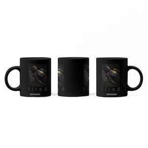 Tired Knight Coffee Mug Gothic Medieval Fantasy TS10 Print Your Wear