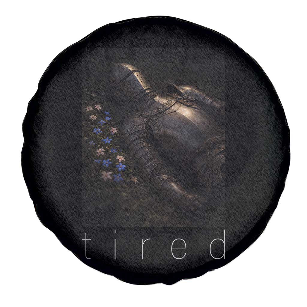 Tired Knight Spare Tire Cover Gothic Medieval Fantasy TS10 Print Your Wear
