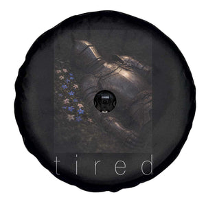 Tired Knight Spare Tire Cover Gothic Medieval Fantasy TS10 Print Your Wear