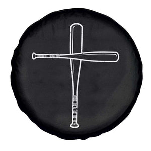 Cross Baseball Bats Spare Tire Cover Religious Christian Faith Sports Coach Pitcher TS10 Print Your Wear