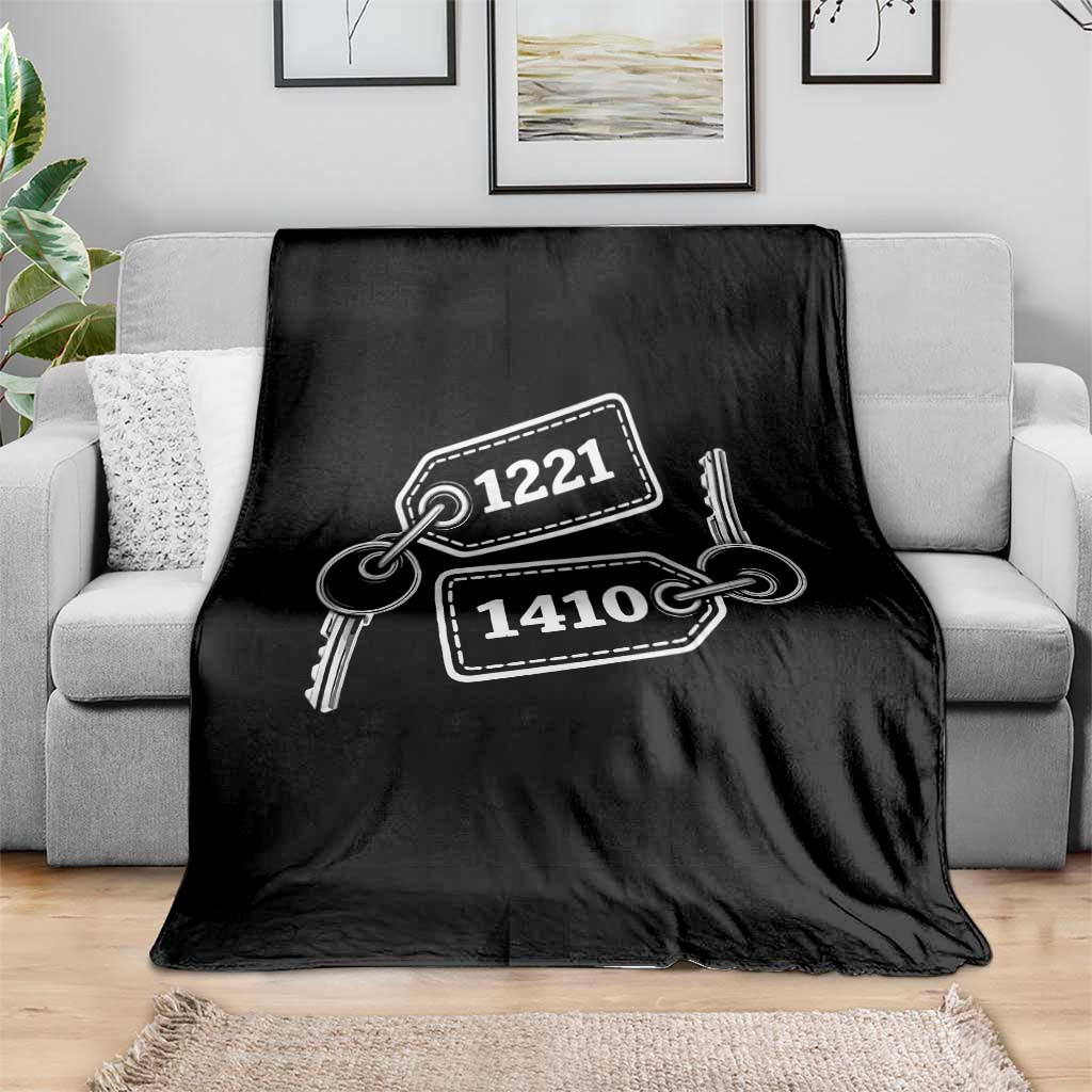 Room Numbers Team Hollanov Throw Blanket LGBT Romance Hockey Fan TS10 Print Your Wear