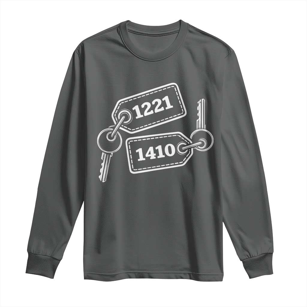 Room Numbers Team Hollanov Long Sleeve Shirt LGBT Romance Hockey Fan TS10 Dark Heather Print Your Wear