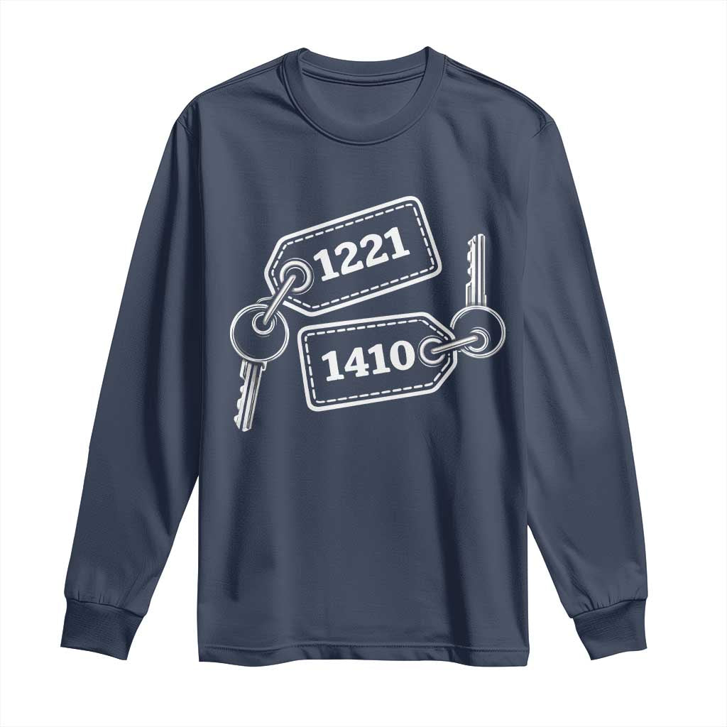 Room Numbers Team Hollanov Long Sleeve Shirt LGBT Romance Hockey Fan TS10 Navy Print Your Wear