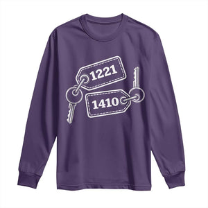 Room Numbers Team Hollanov Long Sleeve Shirt LGBT Romance Hockey Fan TS10 Purple Print Your Wear