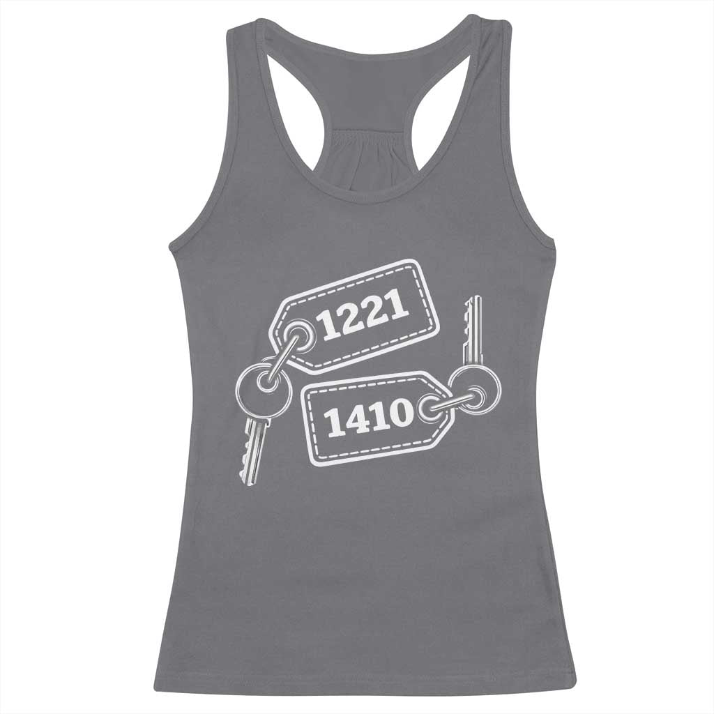 Room Numbers Team Hollanov Racerback Tank Top LGBT Romance Hockey Fan TS10 Charcoal Print Your Wear