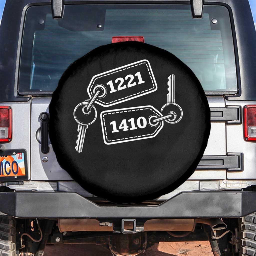 Room Numbers Team Hollanov Spare Tire Cover LGBT Romance Hockey Fan TS10 No hole Black Print Your Wear