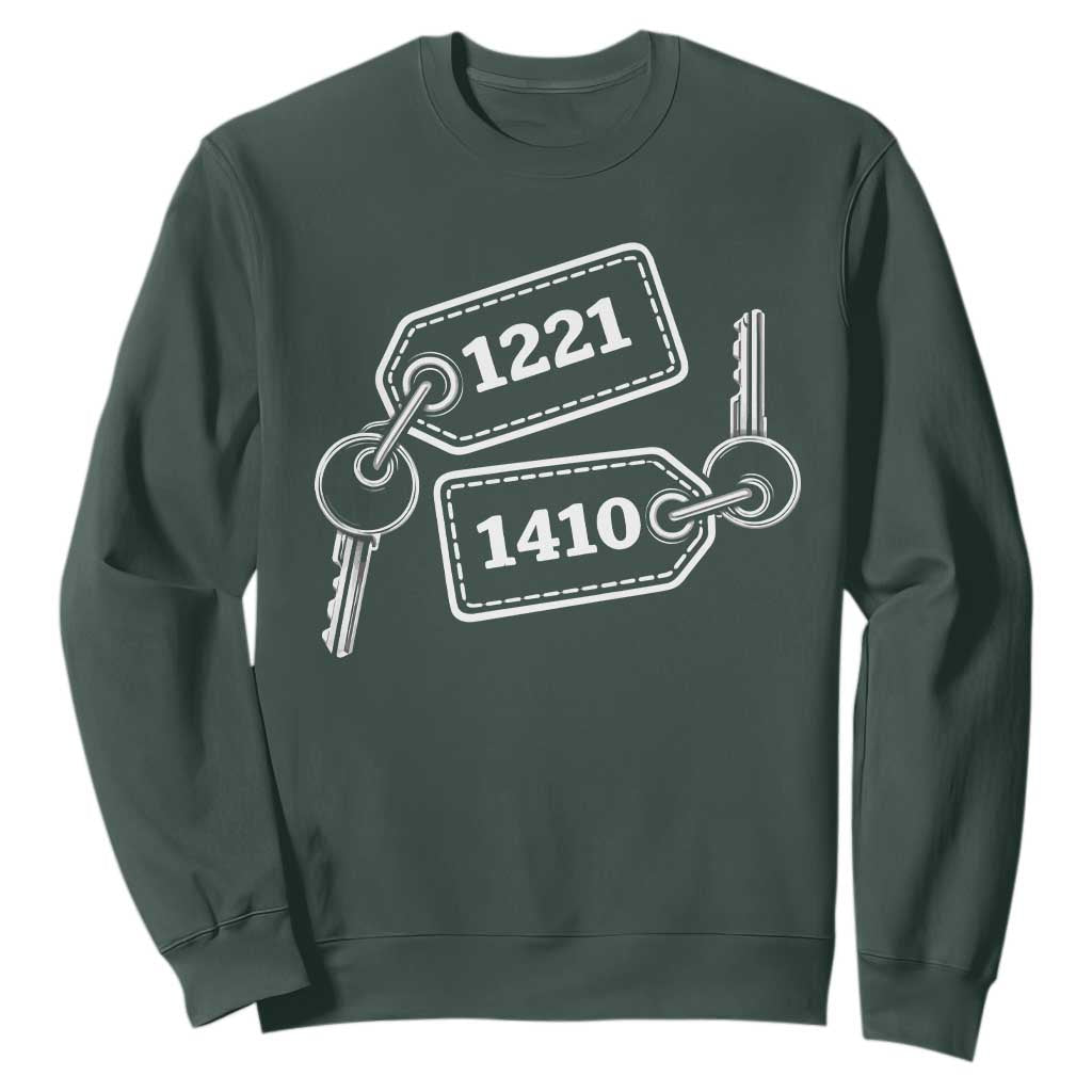 Room Numbers Team Hollanov Sweatshirt LGBT Romance Hockey Fan TS10 Dark Forest Green Print Your Wear