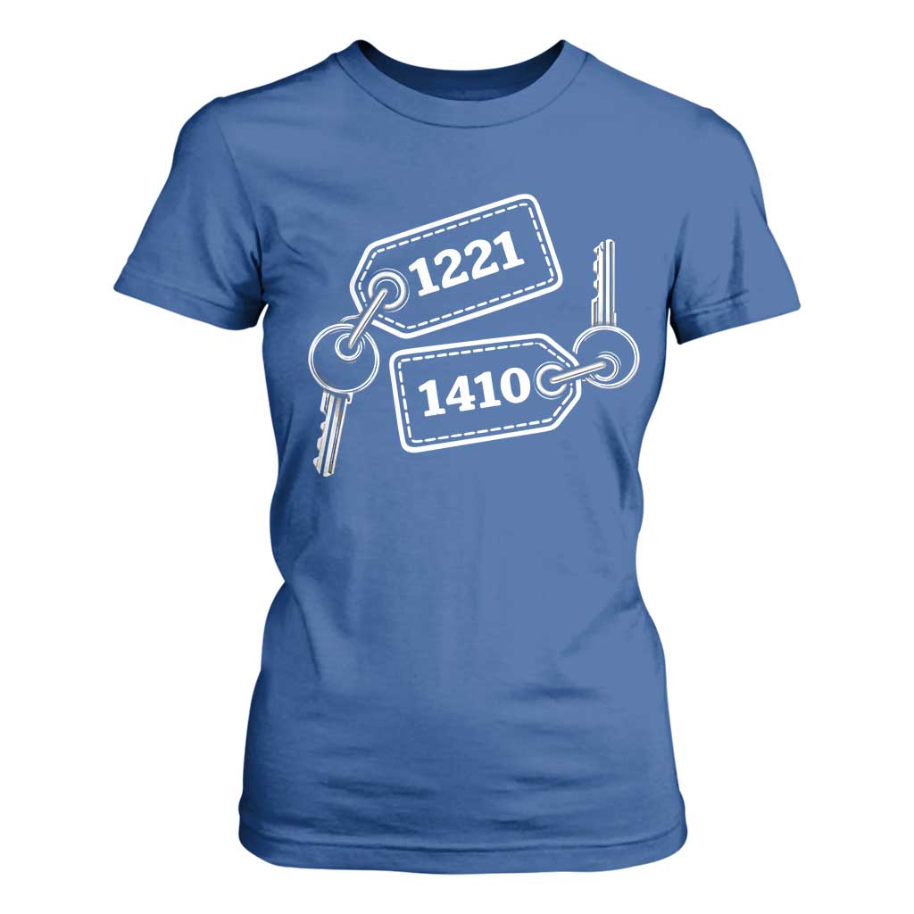 Room Numbers Team Hollanov T Shirt For Women LGBT Romance Hockey Fan TS10 Royal Blue Print Your Wear