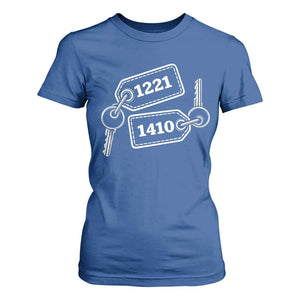 Room Numbers Team Hollanov T Shirt For Women LGBT Romance Hockey Fan TS10 Royal Blue Print Your Wear