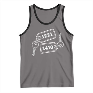 Room Numbers Team Hollanov Tank Top LGBT Romance Hockey Fan TS10 Deep Heather Black Print Your Wear