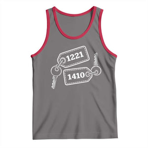 Room Numbers Team Hollanov Tank Top LGBT Romance Hockey Fan TS10 Deep Heather Red Print Your Wear
