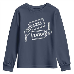 Room Numbers Team Hollanov Youth Sweatshirt LGBT Romance Hockey Fan TS10 Navy Print Your Wear