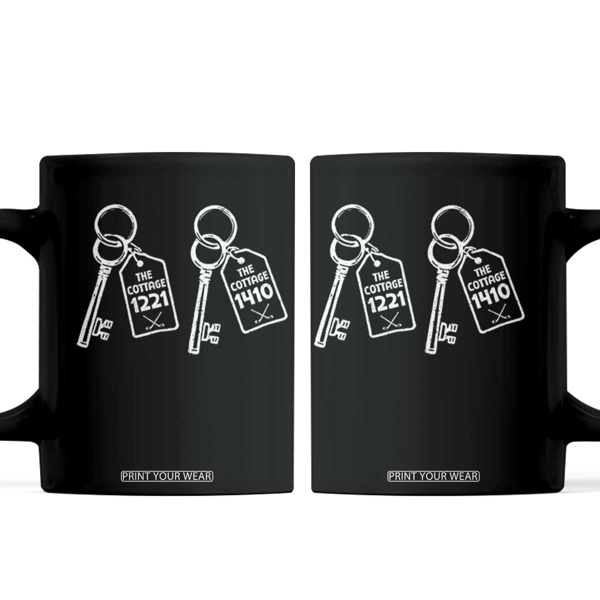 Room Numbers Team Hollanov Coffee Mug LGBT Romance Hockey Fan Im Coming To The Cottage TS10 Black Print Your Wear