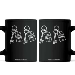 Room Numbers Team Hollanov Coffee Mug LGBT Romance Hockey Fan Im Coming To The Cottage TS10 Black Print Your Wear