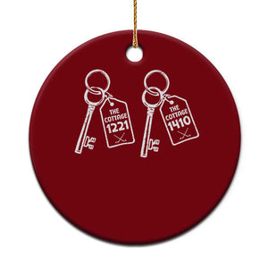 Room Numbers Team Hollanov Ceramic Ornament LGBT Romance Hockey Fan Im Coming To The Cottage TS10 1pc Red Print Your Wear