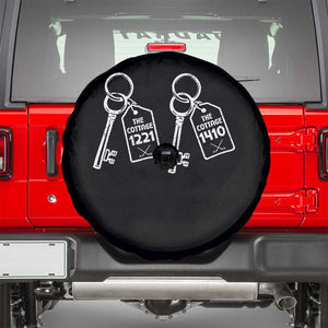 Room Numbers Team Hollanov Spare Tire Cover LGBT Romance Hockey Fan Im Coming To The Cottage TS10 Black Print Your Wear