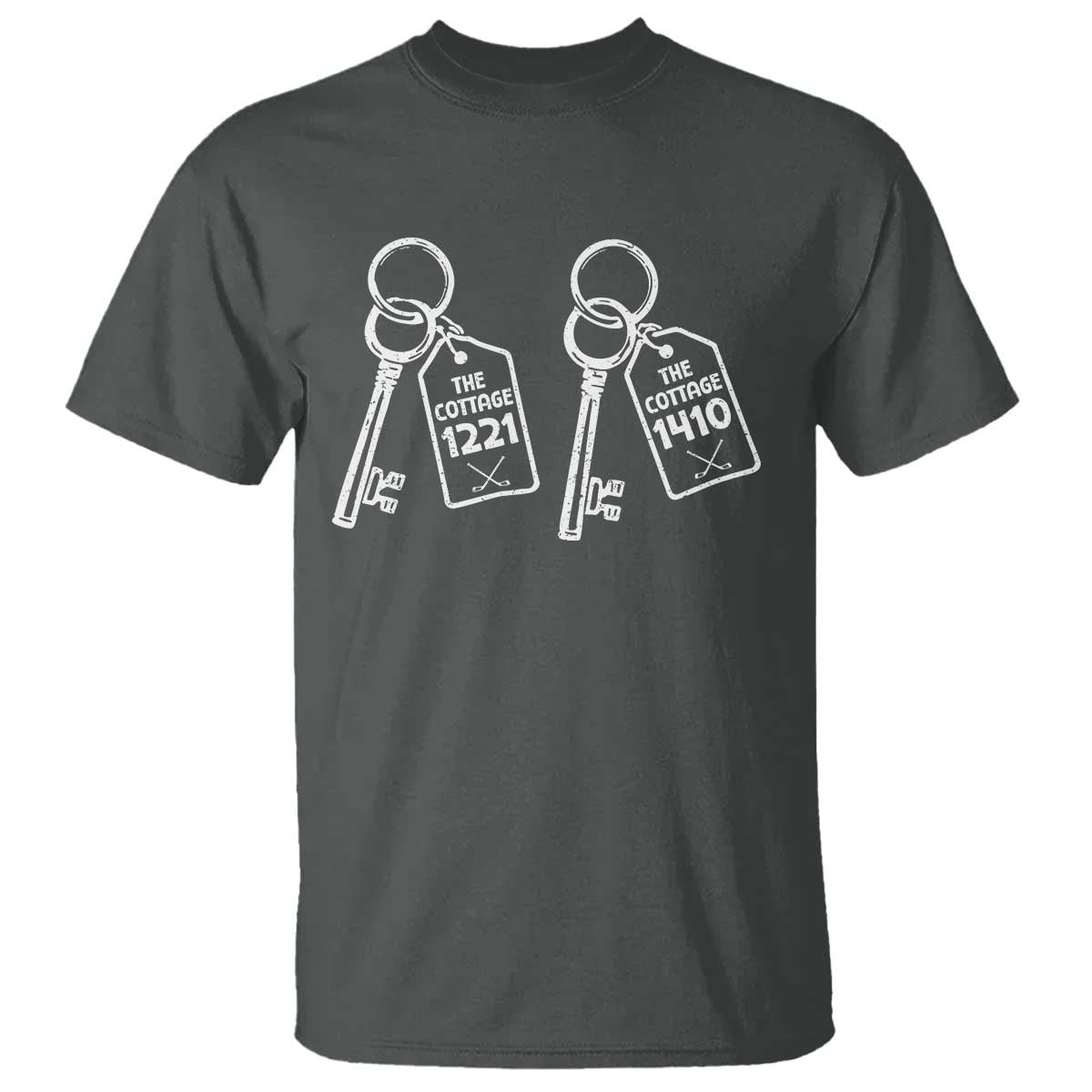Room Numbers Team Hollanov T Shirt LGBT Romance Hockey Fan Im Coming To The Cottage TS10 Dark Heather Print Your Wear