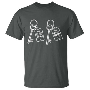 Room Numbers Team Hollanov T Shirt LGBT Romance Hockey Fan Im Coming To The Cottage TS10 Dark Heather Print Your Wear