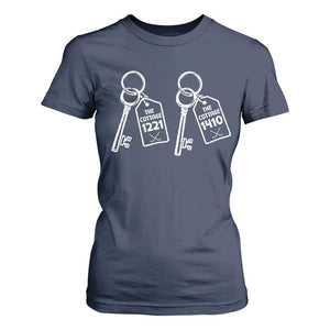 Room Numbers Team Hollanov T Shirt For Women LGBT Romance Hockey Fan Im Coming To The Cottage TS10 Navy Print Your Wear