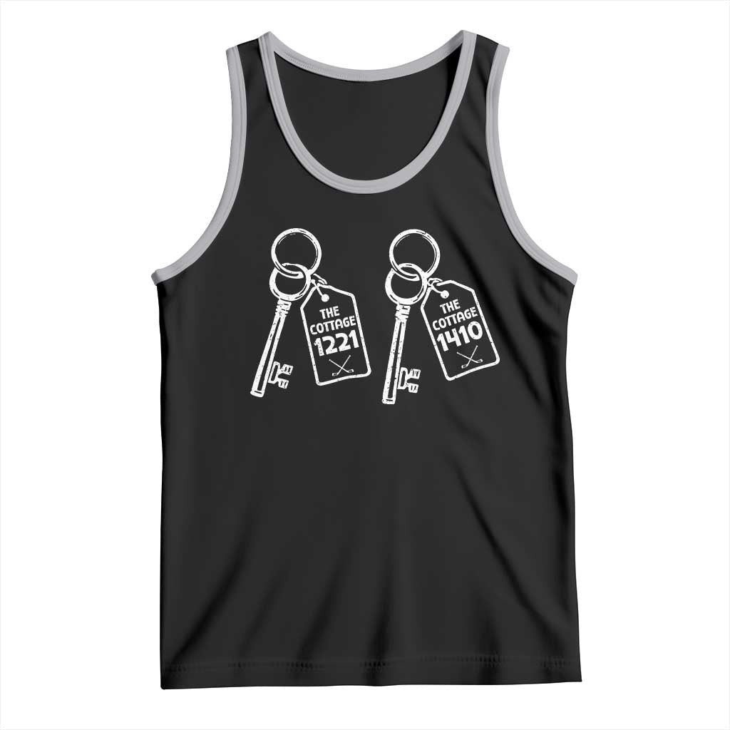 Room Numbers Team Hollanov Tank Top LGBT Romance Hockey Fan Im Coming To The Cottage TS10 Black Athletic Heather Print Your Wear