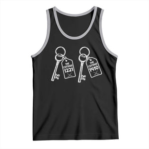Room Numbers Team Hollanov Tank Top LGBT Romance Hockey Fan Im Coming To The Cottage TS10 Black Athletic Heather Print Your Wear