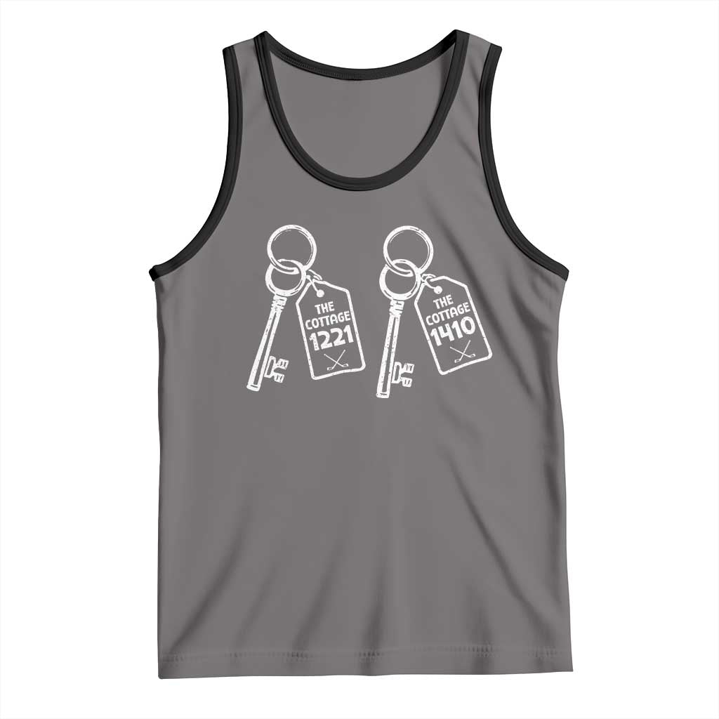 Room Numbers Team Hollanov Tank Top LGBT Romance Hockey Fan Im Coming To The Cottage TS10 Deep Heather Black Print Your Wear