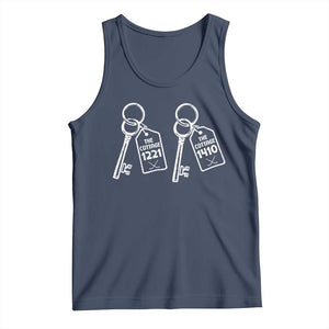 Room Numbers Team Hollanov Tank Top LGBT Romance Hockey Fan Im Coming To The Cottage TS10 Navy Print Your Wear