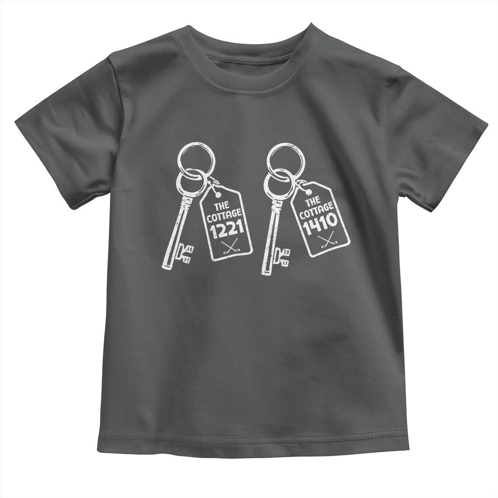 Room Numbers Team Hollanov Toddler T Shirt LGBT Romance Hockey Fan Im Coming To The Cottage TS10 Dark Heather Print Your Wear