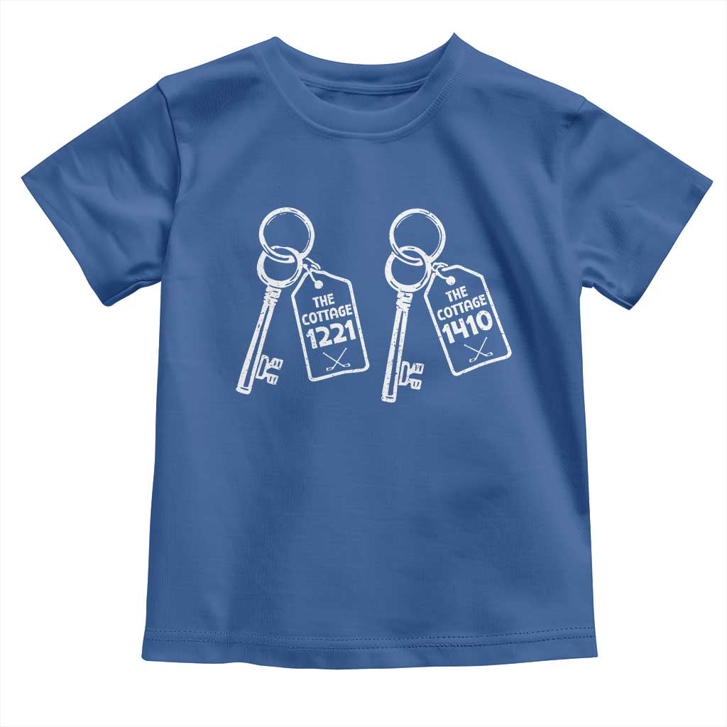 Room Numbers Team Hollanov Toddler T Shirt LGBT Romance Hockey Fan Im Coming To The Cottage TS10 Royal Blue Print Your Wear