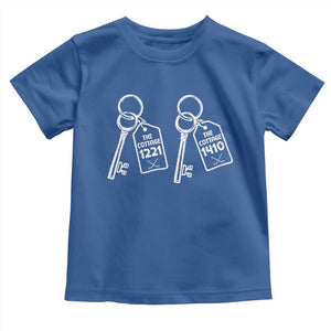 Room Numbers Team Hollanov Toddler T Shirt LGBT Romance Hockey Fan Im Coming To The Cottage TS10 Royal Blue Print Your Wear