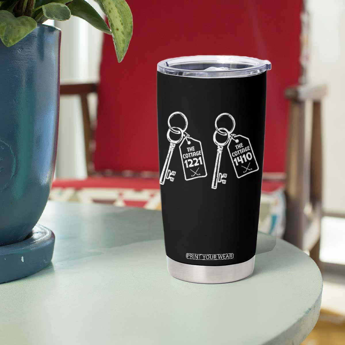 Room Numbers Team Hollanov Tumbler Cup LGBT Romance Hockey Fan Im Coming To The Cottage TS10 Print Your Wear