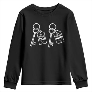 Room Numbers Team Hollanov Youth Sweatshirt LGBT Romance Hockey Fan Im Coming To The Cottage TS10 Black Print Your Wear
