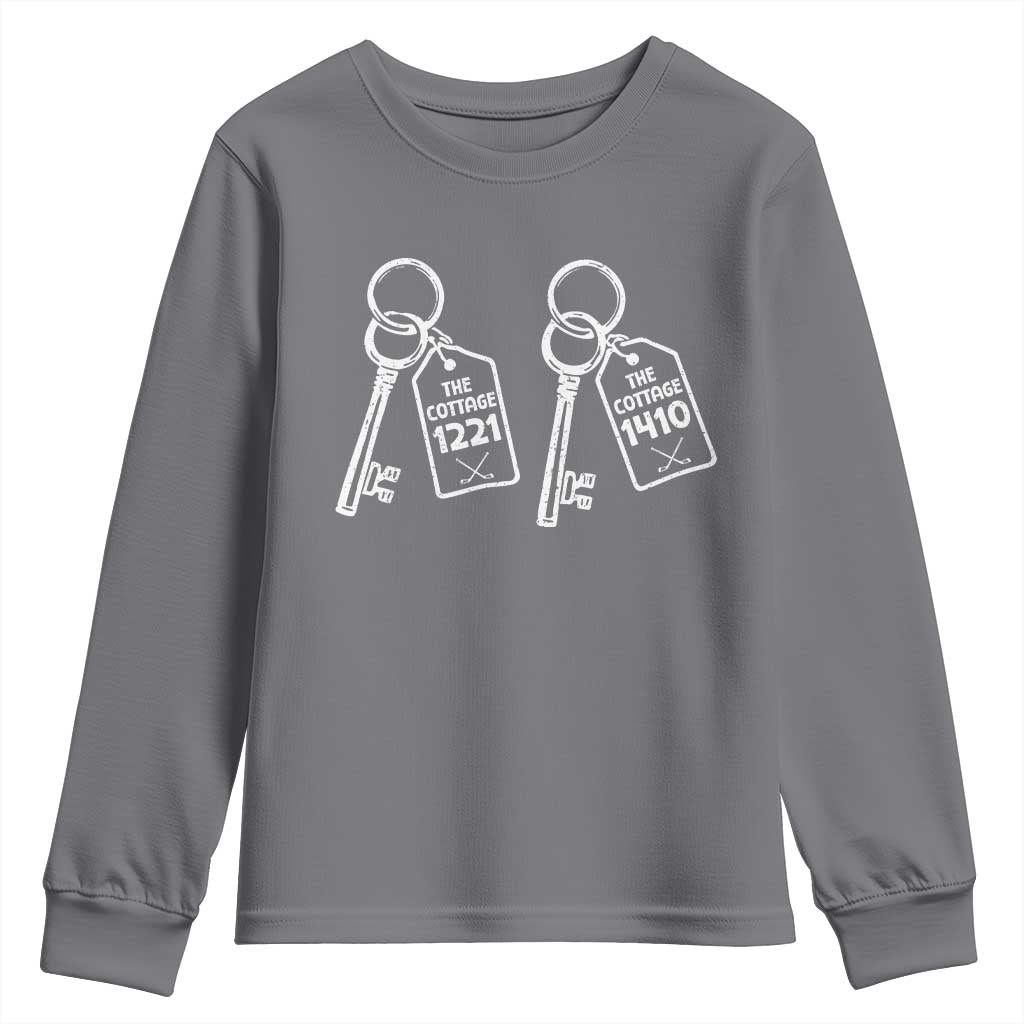 Room Numbers Team Hollanov Youth Sweatshirt LGBT Romance Hockey Fan Im Coming To The Cottage TS10 Charcoal Print Your Wear