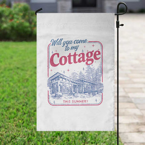 Will You Come To My Cottage This Summer Garden Flag LGBT Romance Hockey Fan TS10 Print Your Wear