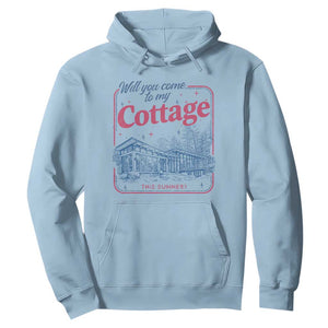Will You Come To My Cottage This Summer Hoodie LGBT Romance Hockey Fan TS10 Light Blue Print Your Wear