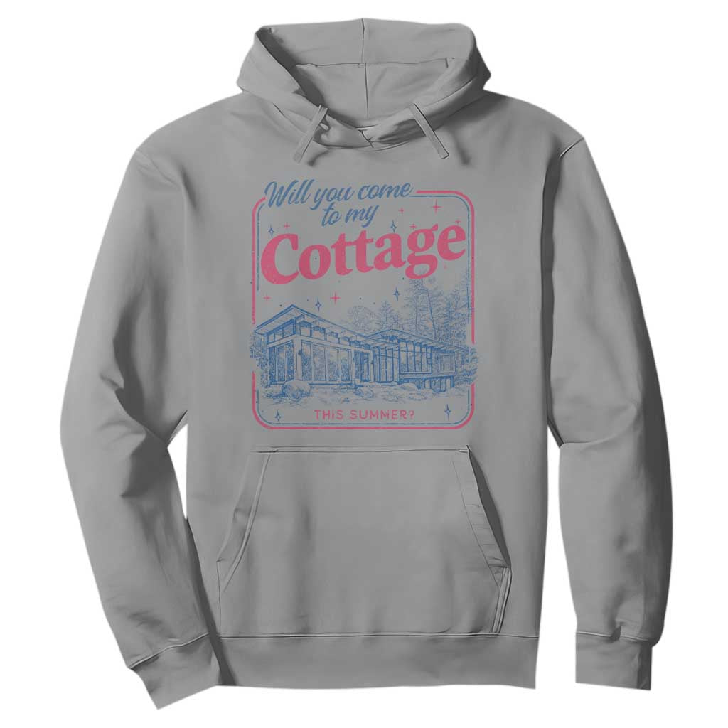 Will You Come To My Cottage This Summer Hoodie LGBT Romance Hockey Fan TS10 Sport Gray Print Your Wear