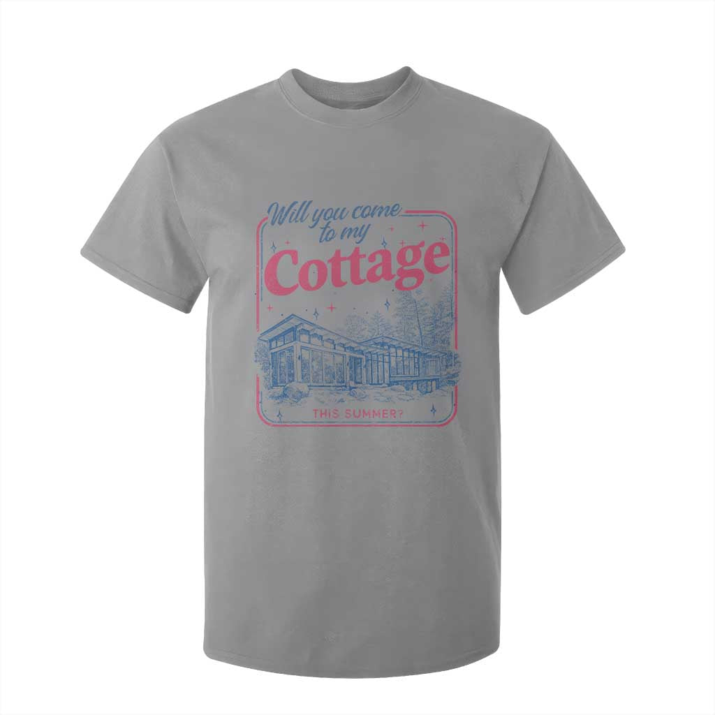 Will You Come To My Cottage This Summer T Shirt For Kid LGBT Romance Hockey Fan TS10 Sport Gray Print Your Wear
