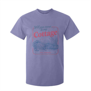 Will You Come To My Cottage This Summer T Shirt For Kid LGBT Romance Hockey Fan TS10 Violet Print Your Wear