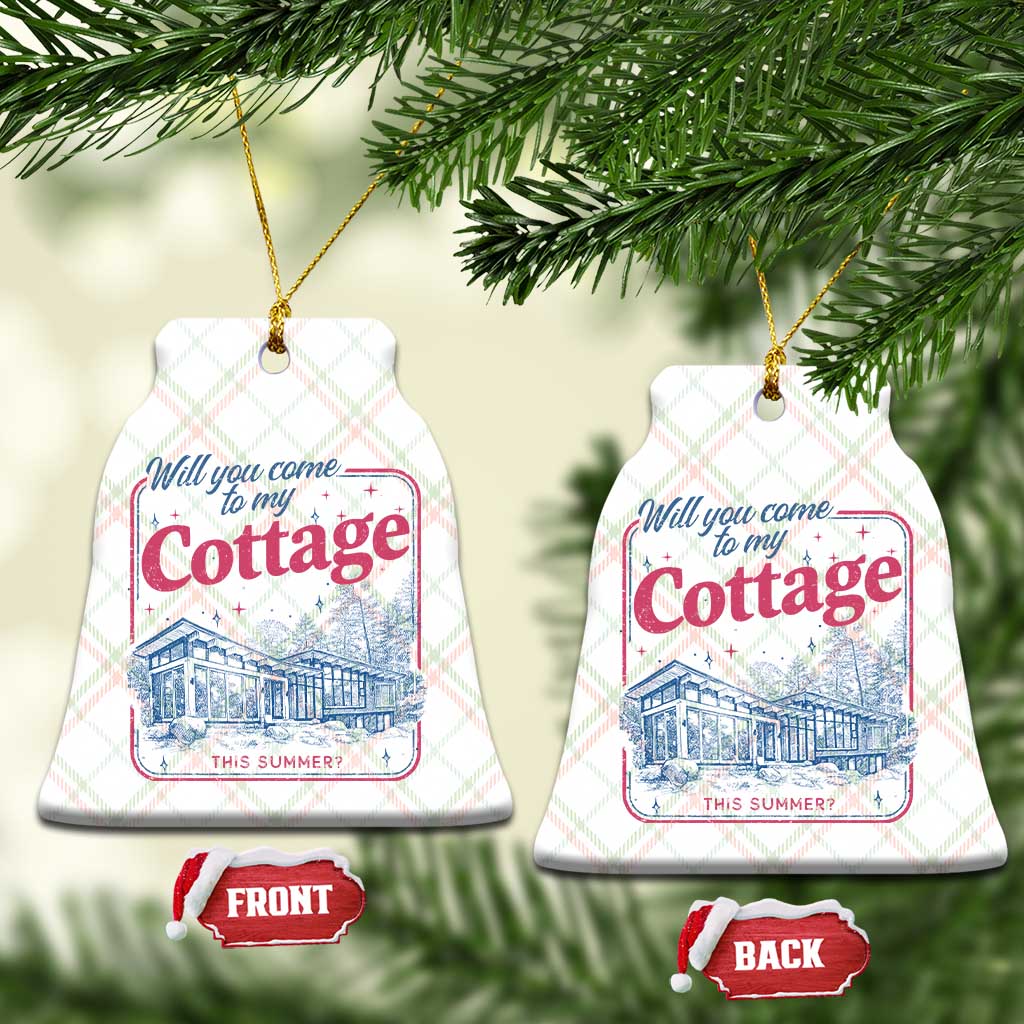 Will You Come To My Cottage This Summer Ceramic Ornament LGBT Romance Hockey Fan TS10 Print Your Wear
