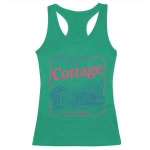 Will You Come To My Cottage This Summer Racerback Tank Top LGBT Romance Hockey Fan TS10 Irish Green Print Your Wear