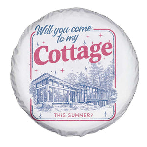 Will You Come To My Cottage This Summer Spare Tire Cover LGBT Romance Hockey Fan TS10 Print Your Wear