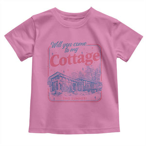 Will You Come To My Cottage This Summer Toddler T Shirt LGBT Romance Hockey Fan TS10 Azalea Print Your Wear
