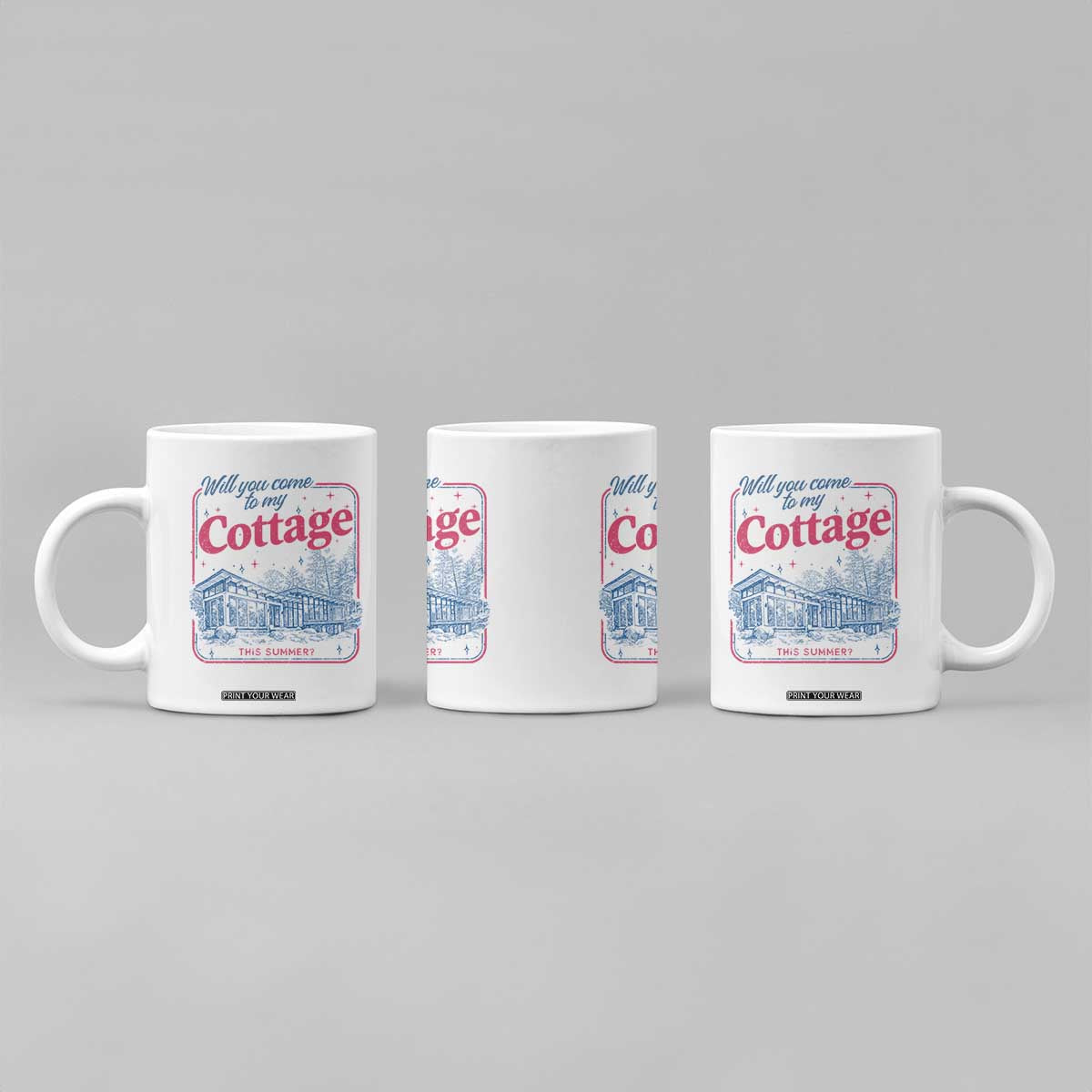 Will You Come To My Cottage This Summer Coffee Mug LGBT Romance Hockey Fan TS10 Print Your Wear
