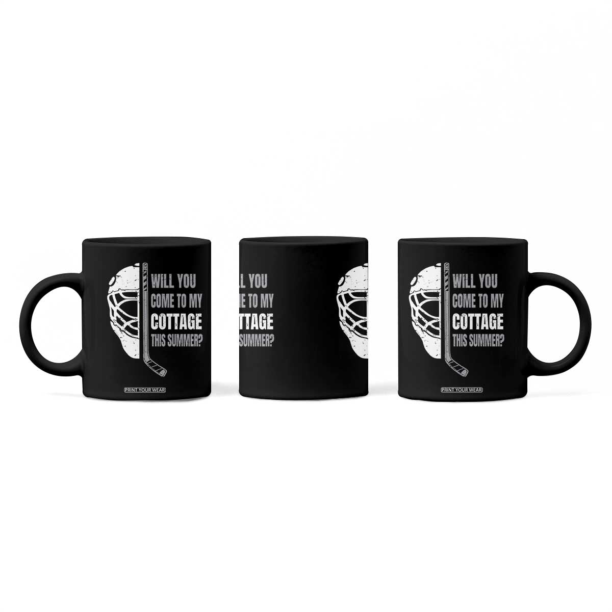 Will You Come To My Cottage This Summer Coffee Mug Retro LGBT Romance Hockey Fan TS10 Print Your Wear