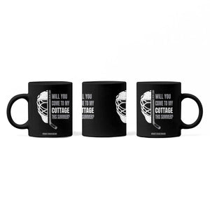 Will You Come To My Cottage This Summer Coffee Mug Retro LGBT Romance Hockey Fan TS10 Print Your Wear