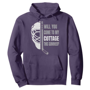 Will You Come To My Cottage This Summer Hoodie Retro LGBT Romance Hockey Fan TS10 Purple Print Your Wear