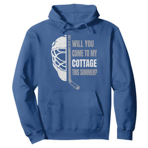 Will You Come To My Cottage This Summer Hoodie Retro LGBT Romance Hockey Fan TS10 Royal Blue Print Your Wear