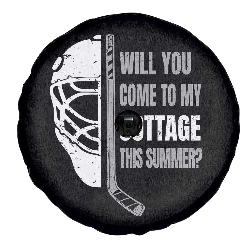 Will You Come To My Cottage This Summer Spare Tire Cover Retro LGBT Romance Hockey Fan TS10 Print Your Wear