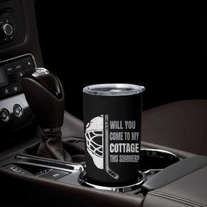 Will You Come To My Cottage This Summer Tumbler Cup Retro LGBT Romance Hockey Fan TS10 Print Your Wear